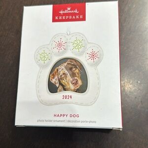 NIB 2014 dog ornament from Hallmark